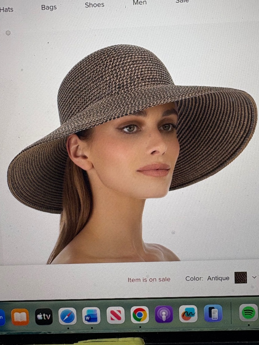 Eric Javits Hampton Luxury Designer Straw packable Hat